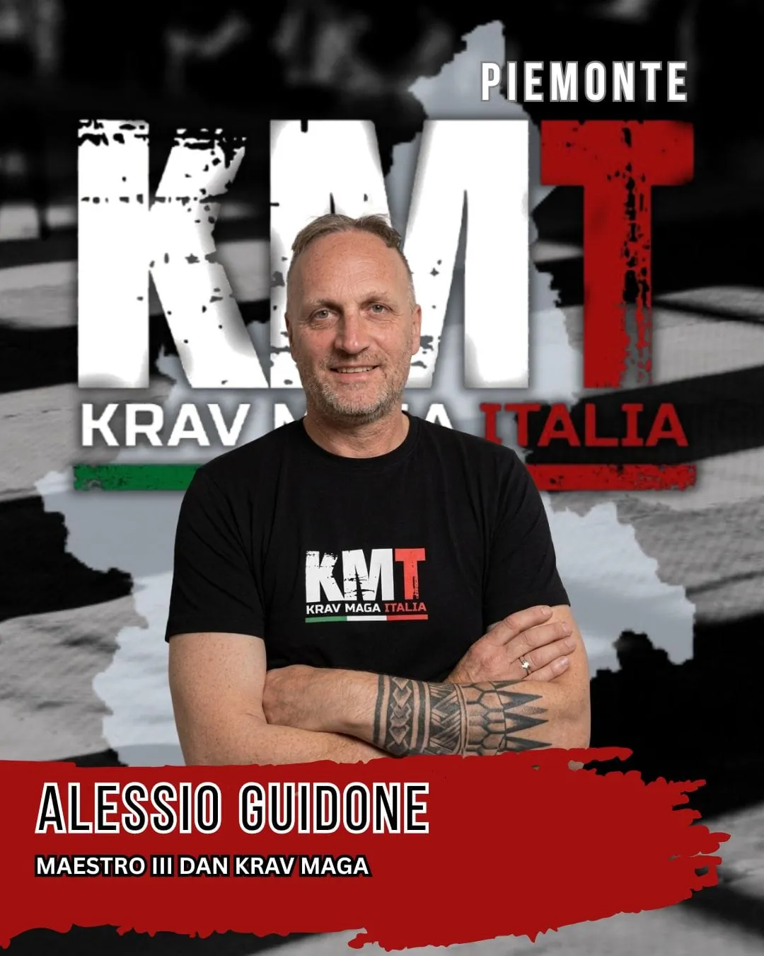 Alessio Guidone — Maestro III Dan Krav Maga, Piemonte
