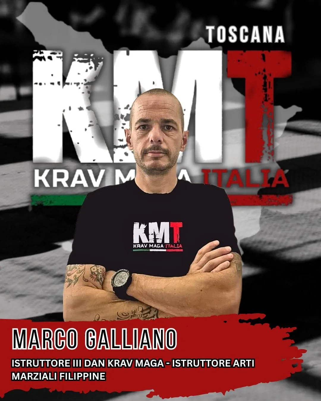 Marco Galliano — Istruttore III Dan Krav Maga · Arti Marziali Filippine, Toscana