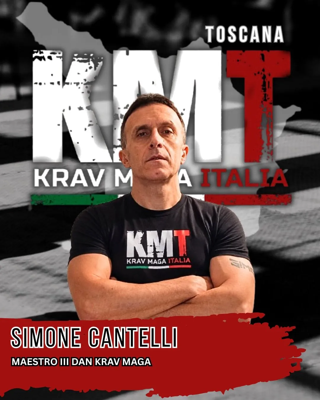 Simone Cantelli — Maestro III Dan Krav Maga, Toscana